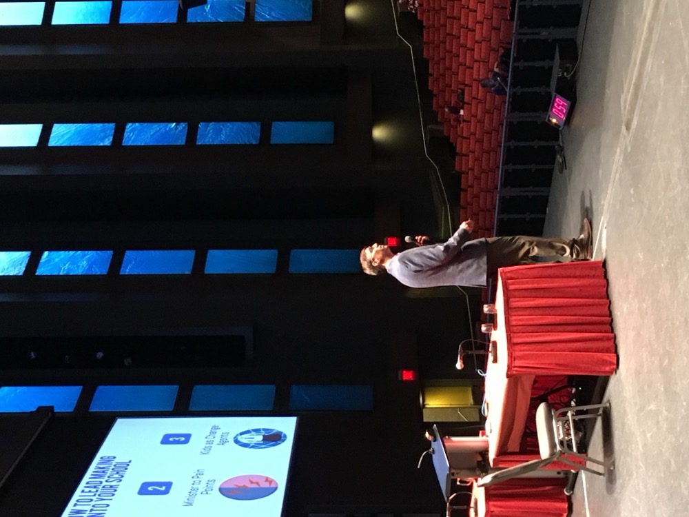 Mark Schreiber keynote on leading making in schools